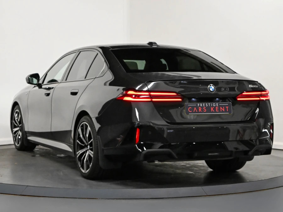 BMW 5 Series 520I M Sport Pro Saloon KS25NUX Grey #3