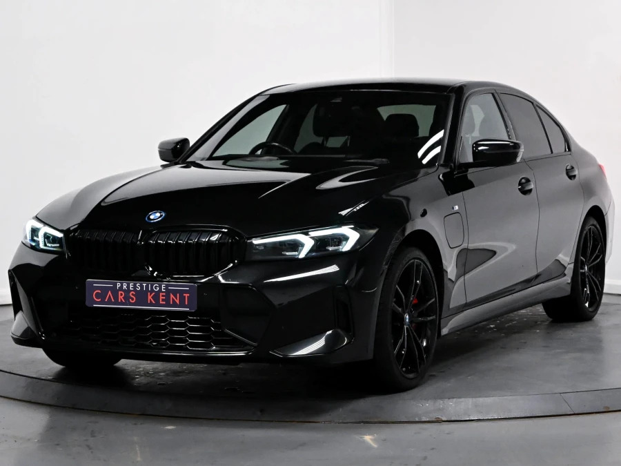 BMW 3 Series 330E Xdrive M Sport Saloon MD73NZX Black #5