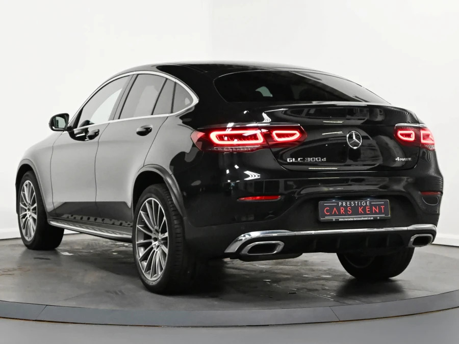Mercedes-Benz GLC Class 2.0 Glc300d Amg Line Premium Coupe G- WA70TWK Black #3