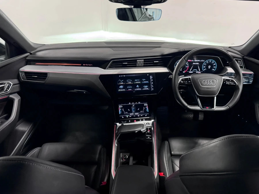 Audi E-tron 55 Black Edition Suv Quattro 95K HJ23VXC Grey #2