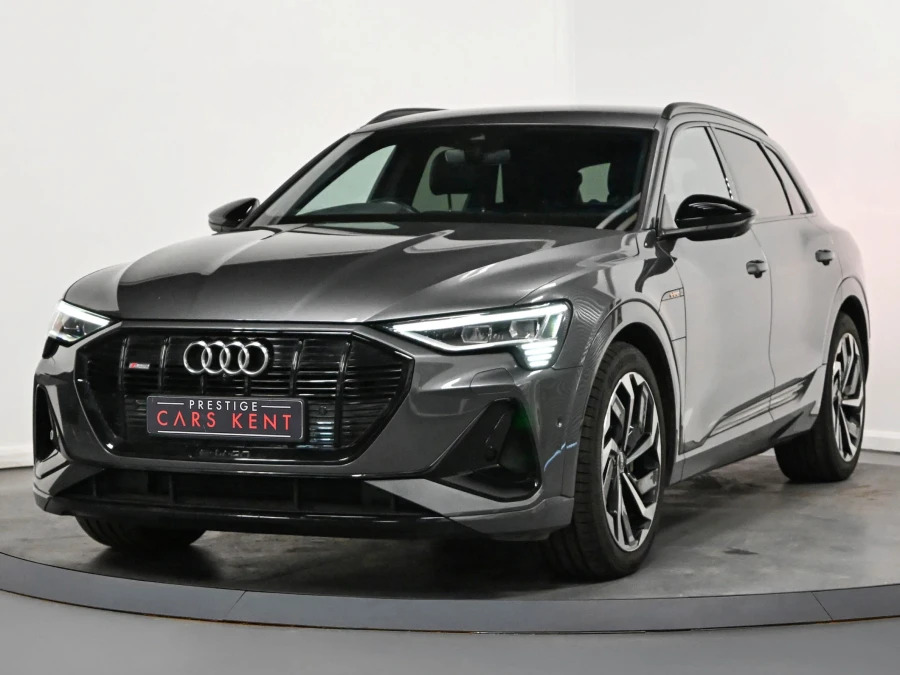 Audi E-tron 55 Black Edition Suv Quattro 95K HJ23VXC Grey #5