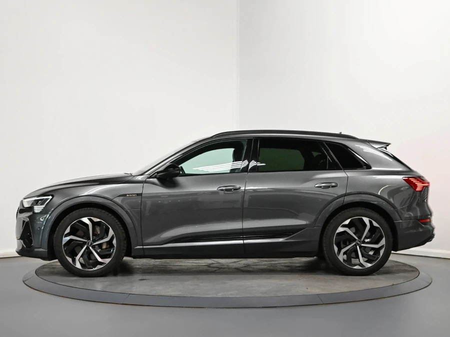 Audi E-tron 55 Black Edition Suv Quattro 95K HJ23VXC Grey #4