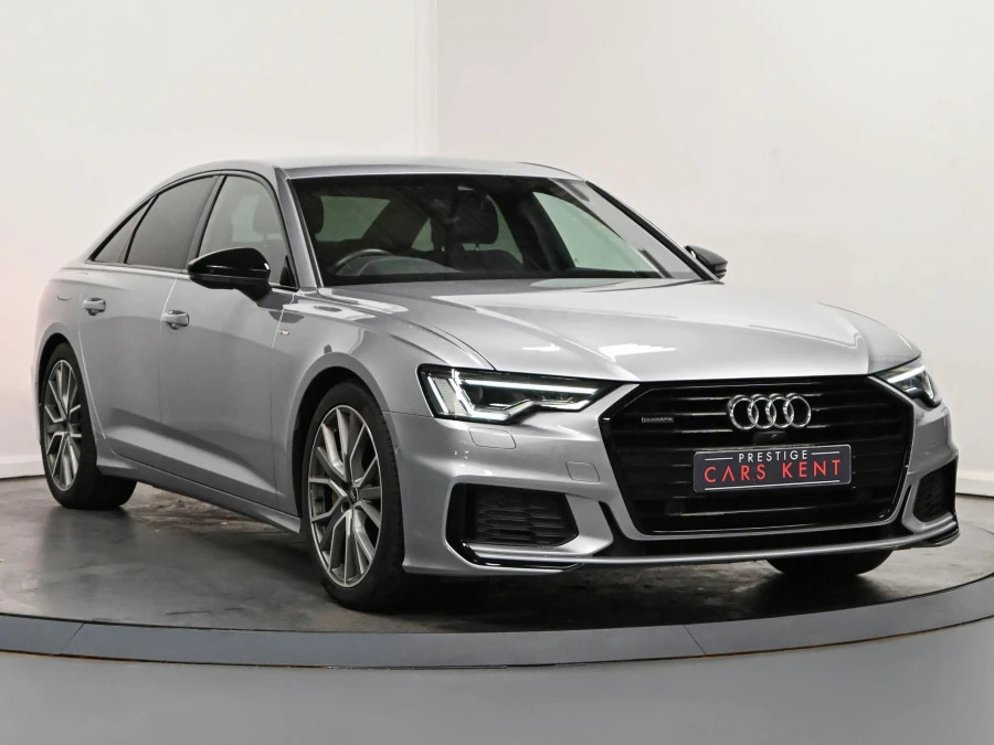 Audi A6 Saloon 2.0 Tfsie 50 Black Edition Saloon Plug- Silver