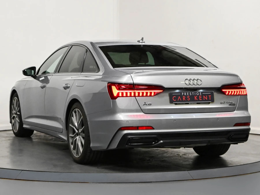 Audi A6 Saloon 2.0 Tfsie 50 Black Edition Saloon Plug- Silver #3
