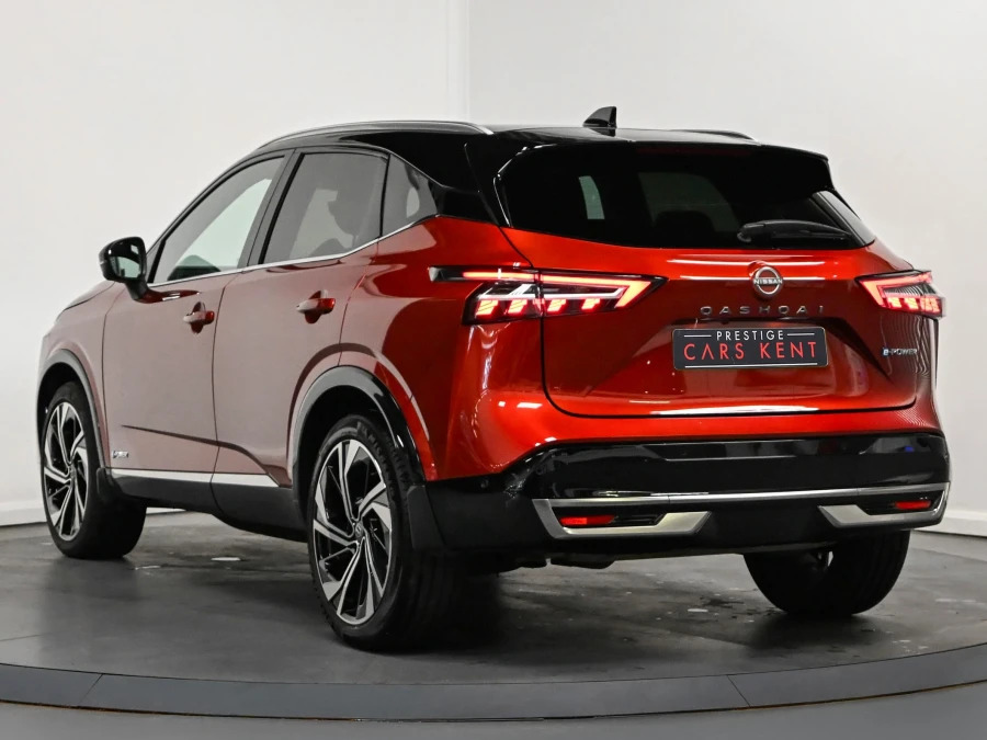Nissan Qashqai 1.5 H E-power Tekna Suv Hybrid Eu GD24FPK Red #3