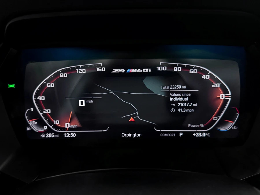 BMW Z4 Sdrive30i M Sport - Virtual Cockpit M Sport Blue #35