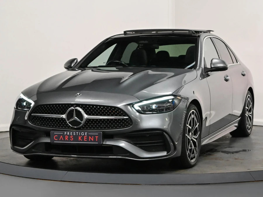 Mercedes-Benz C Class 2.0 C220dh Mhev Amg Line Premium Plus Saloon LC24NBG Grey #5