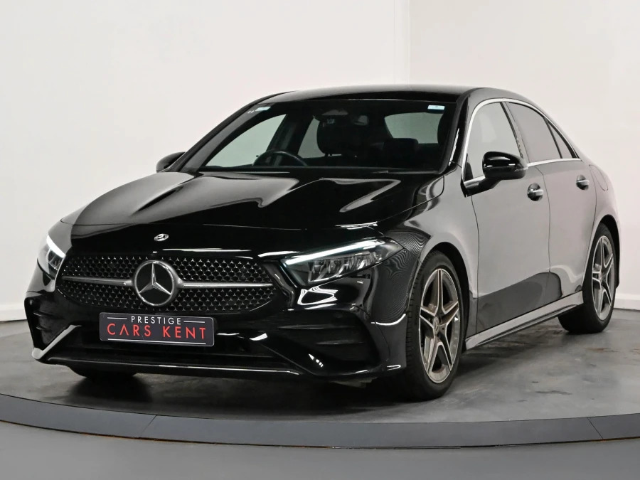 Mercedes-Benz A Class 1.3 A180h Mhev Amg Line Premium Saloon Petro Black #5