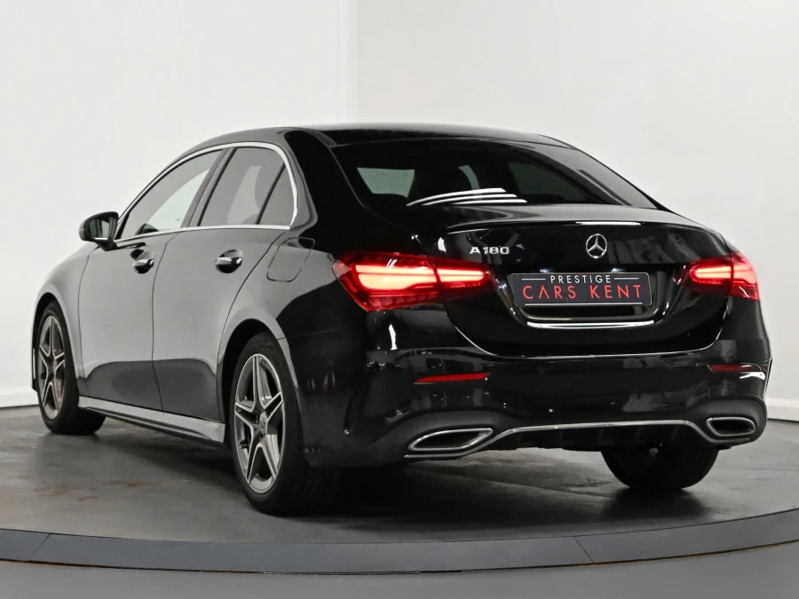 Mercedes-Benz A Class 1.3 A180h Mhev Amg Line Premium Saloon Petro Black #3