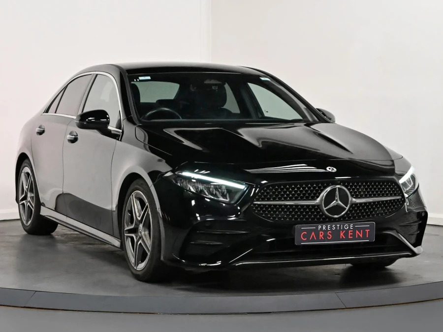 Mercedes-Benz A Class 1.3 A180h Mhev Amg Line Premium Saloon Petro Black
