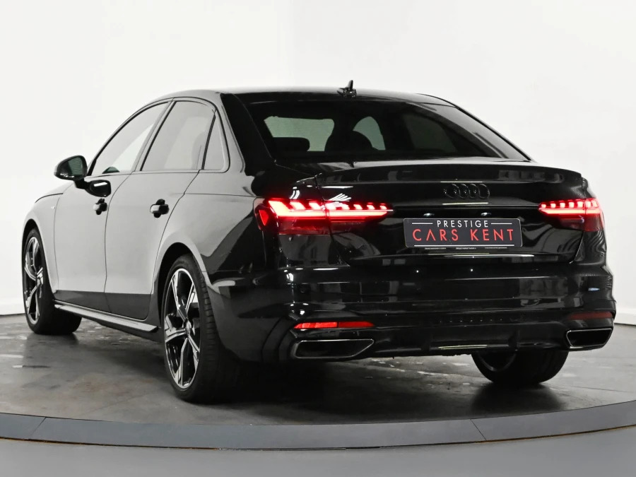Audi A4 2.0 Tfsi 35 Black Edition Saloon S Tron Black #3