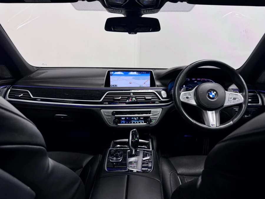 BMW 7 Series 740D Xdrive M Sport Saloon Grey #2