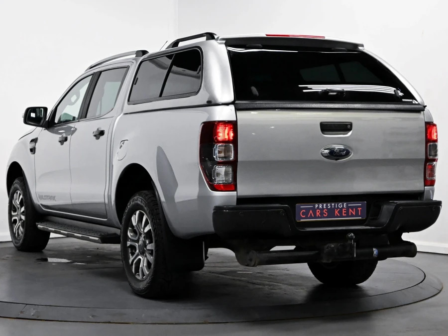 Ford Ranger 3.2 Tdci Wildtrak Pickup Double Cab Aut WG19HCA Silver #3