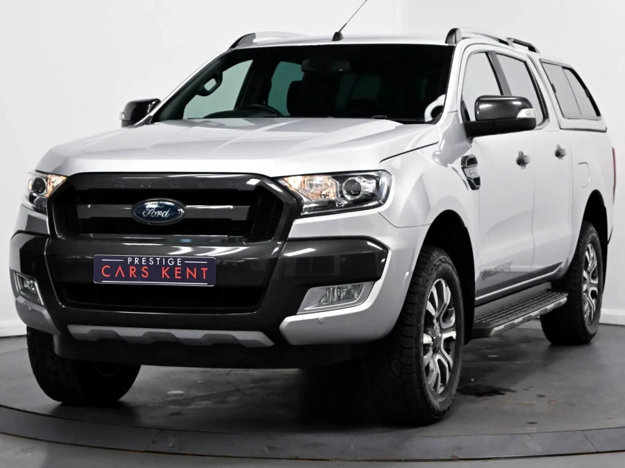 Ford Ranger 3.2 Tdci Wildtrak Pickup Double Cab Aut WG19HCA Silver #5