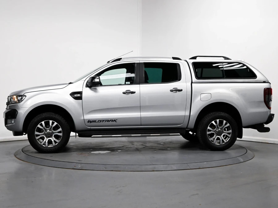 Ford Ranger 3.2 Tdci Wildtrak Pickup Double Cab Aut WG19HCA Silver #4