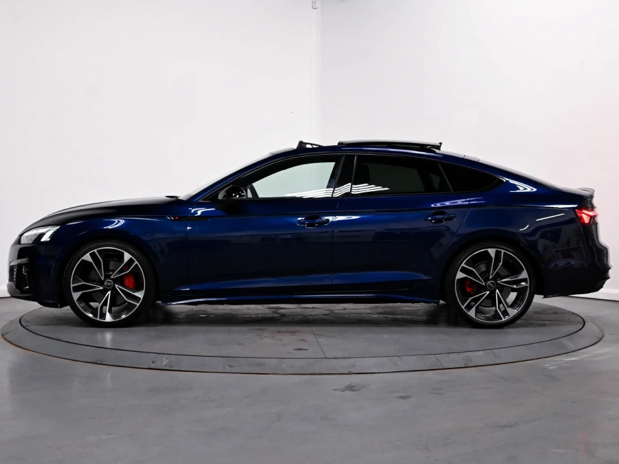 Audi A5 2.0 Tfsi 45 Black Edition Sportback S T FM73UAA Blue #4