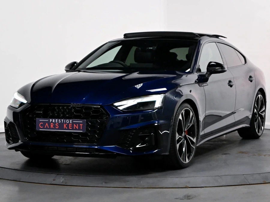 Audi A5 2.0 Tfsi 45 Black Edition Sportback S T FM73UAA Blue #5