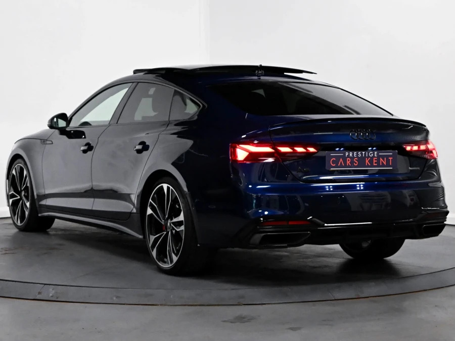 Audi A5 2.0 Tfsi 45 Black Edition Sportback S T FM73UAA Blue #3