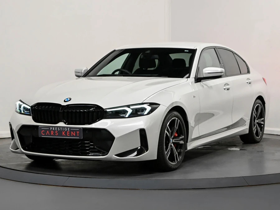 BMW 3 Series 320I M Sport Saloon B3YLB White #5