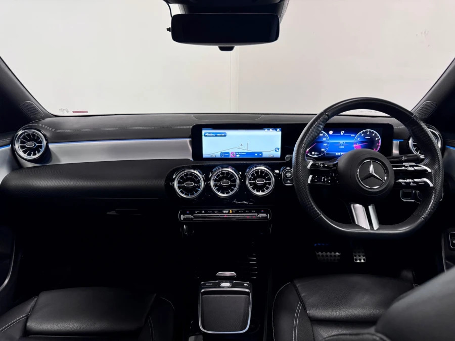 Mercedes-Benz CLA Class 1.3 Cla200h Mhev Amg Line Premium Plus Coupe DG24RUW White #2