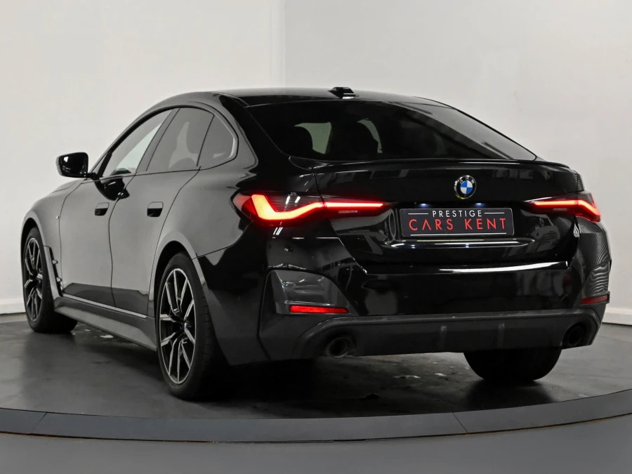 BMW 4 Series Gran Coupe 420I M Sport Gran Coupe Black #3