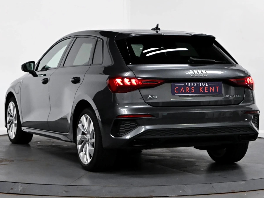 Audi A3 1.4 Tfsie 45 S Line Competition Sportback Petr CF73ZTJ Grey #3