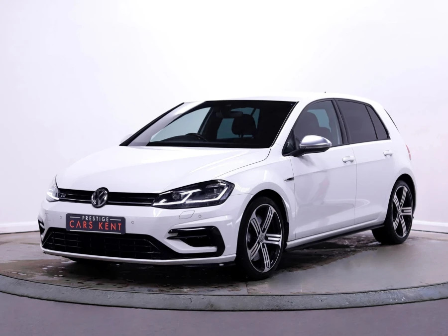Volkswagen Golf 2.0 Tsi R Hatchback Dsg 4Motion Euro 6 VN20FMU White #5