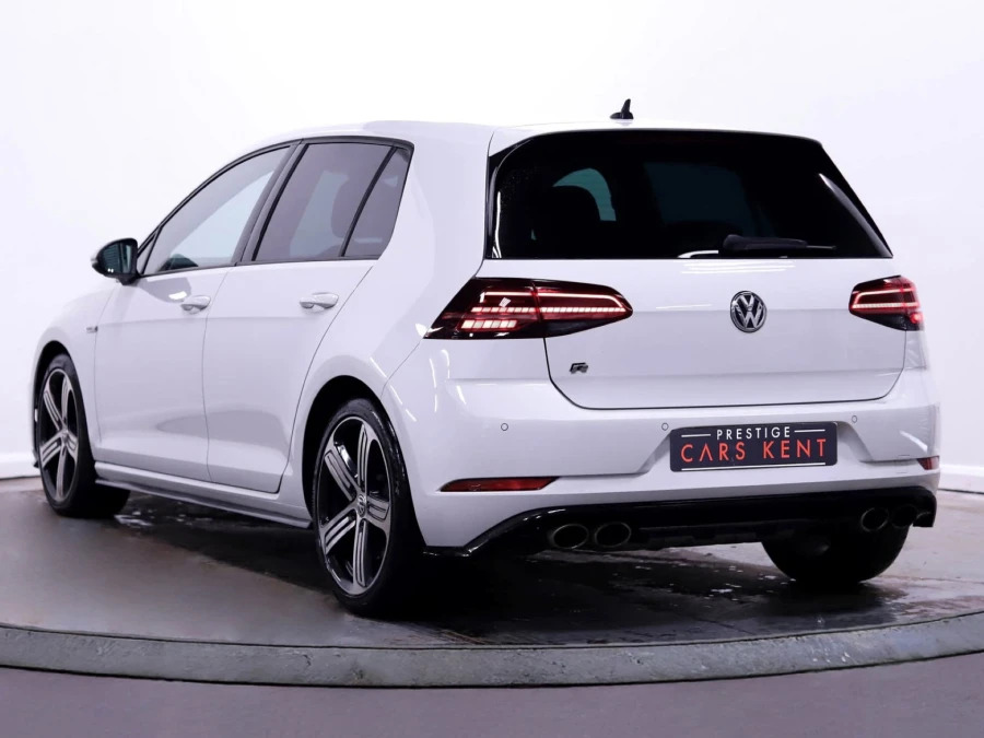 Volkswagen Golf 2.0 Tsi R Hatchback Dsg 4Motion Euro 6 VN20FMU White #3