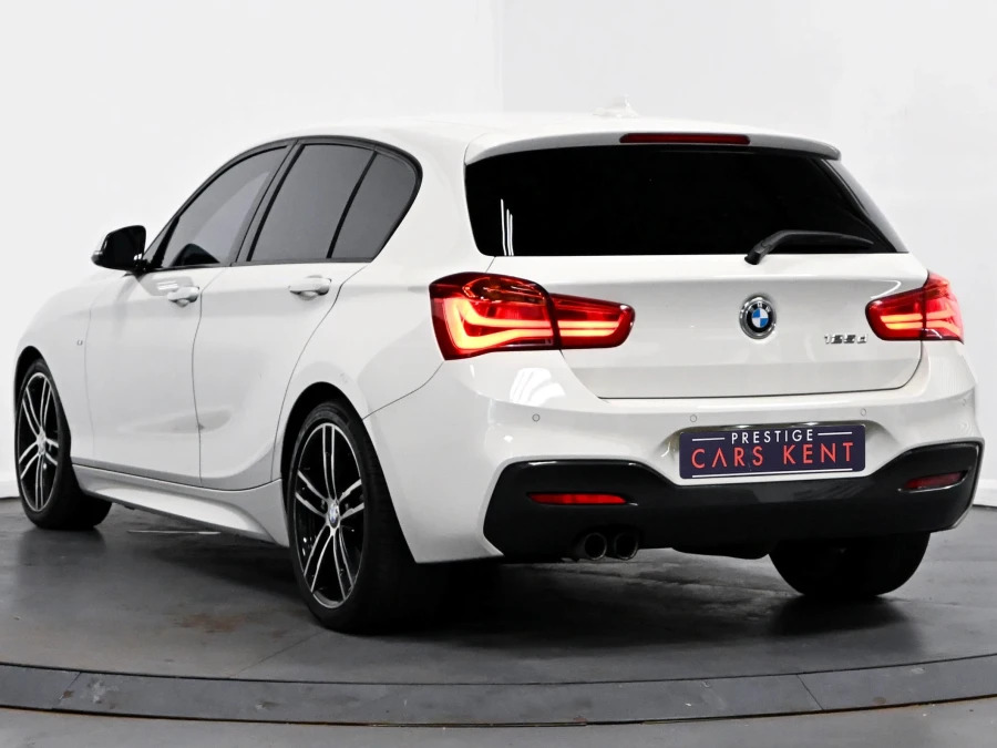 BMW 1 Series 125D M Sport 5-Door YK18OOU White #3
