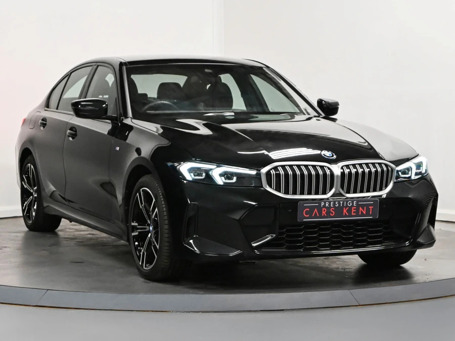 BMW 3 Series 330E M Sport Saloon Black
