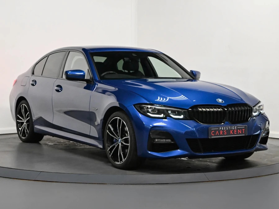BMW 3 Series 330E M Sport Saloon Blue