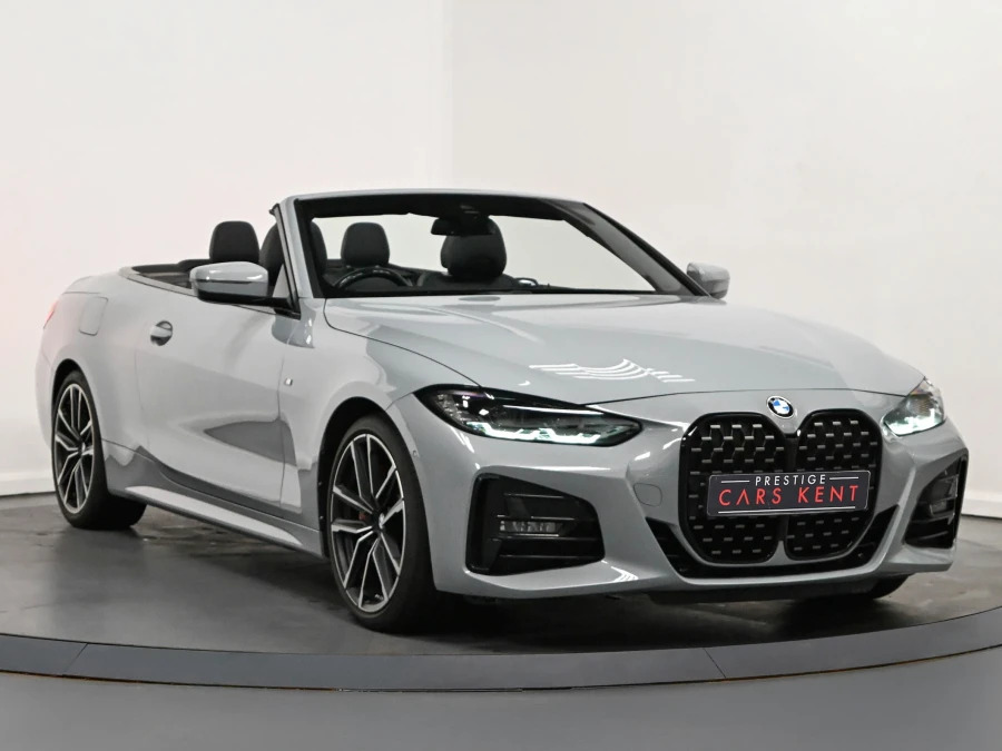 BMW 4 Series 420I M Sport Convertible Grey