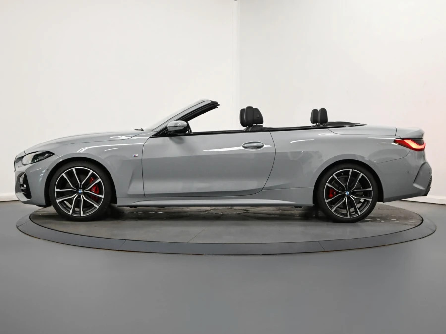 BMW 4 Series 420I M Sport Convertible SL73BXX Grey #4
