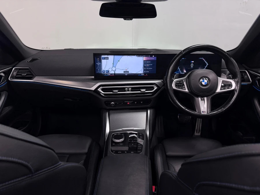 BMW 4 Series 420I M Sport Convertible SL73BXX Grey #2