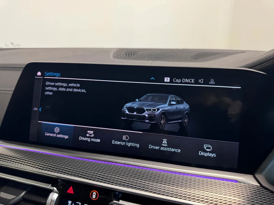 BMW X6 X6 M50d Black #46