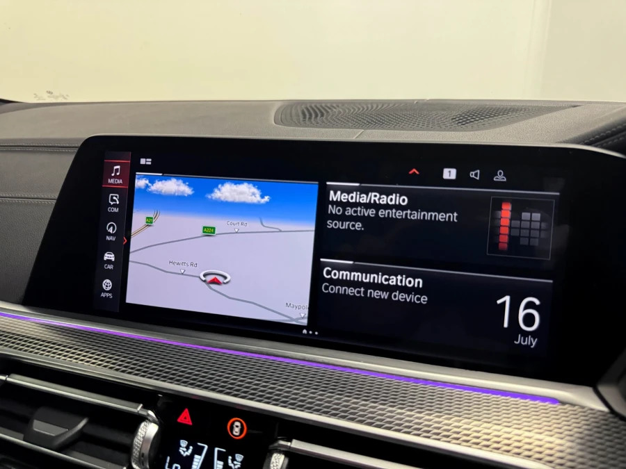 BMW X6 X6 M50d Black #37