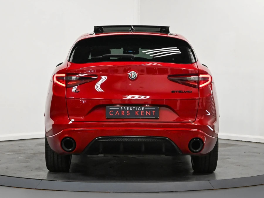 Alfa Romeo Stelvio Suv Red #7
