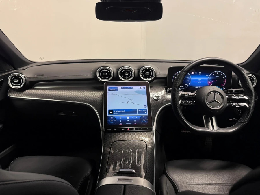 Mercedes-Benz C Class 1.5 C200h Mhev Amg Line Premium Saloon Petro LV22PVP Grey #2