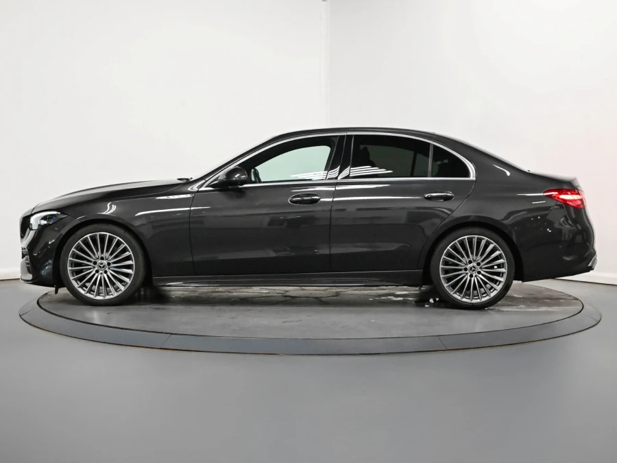 Mercedes-Benz C Class 1.5 C200h Mhev Amg Line Premium Saloon Petro LV22PVP Grey #4