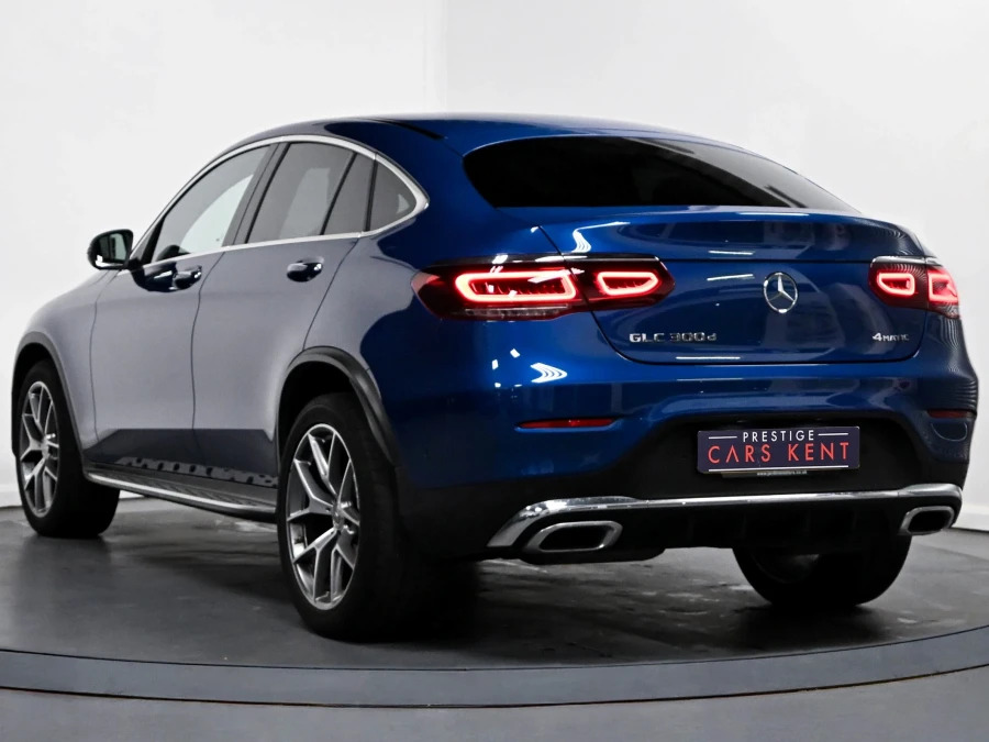 Mercedes-Benz GLC Class 2.0 Glc300d Amg Line Premium Plus Coupe Dies EN23KKD Blue #3
