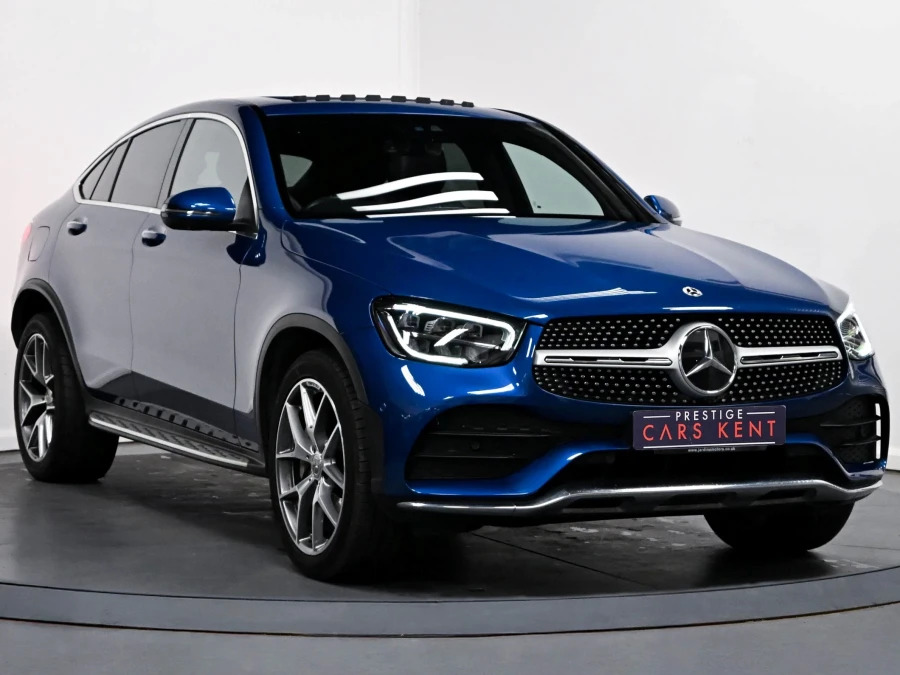 Mercedes-Benz GLC Class 2.0 Glc300d Amg Line Premium Plus Coupe Dies Blue