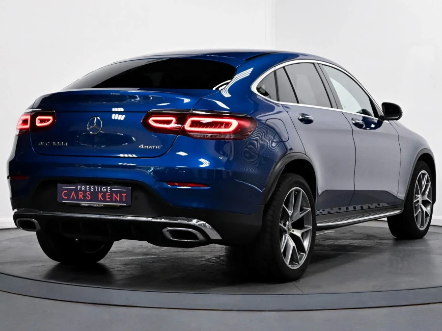 Mercedes-Benz GLC Class 2.0 Glc300d Amg Line Premium Plus Coupe Dies EN23KKD Blue #6