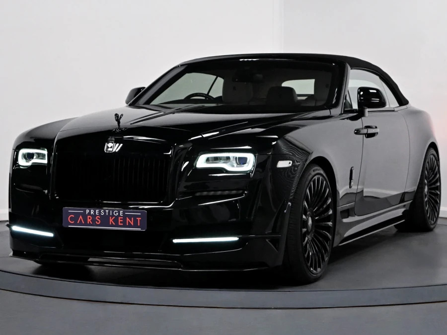 Rolls-Royce Dawn 6.6 V12 Convertible Euro 6 563 Bh Black #5