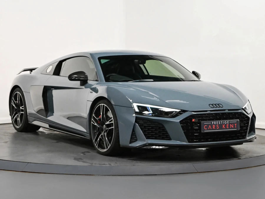 Audi R8 5.2 Fsi V10 Performance Carbon Black Coupe Pet Grey
