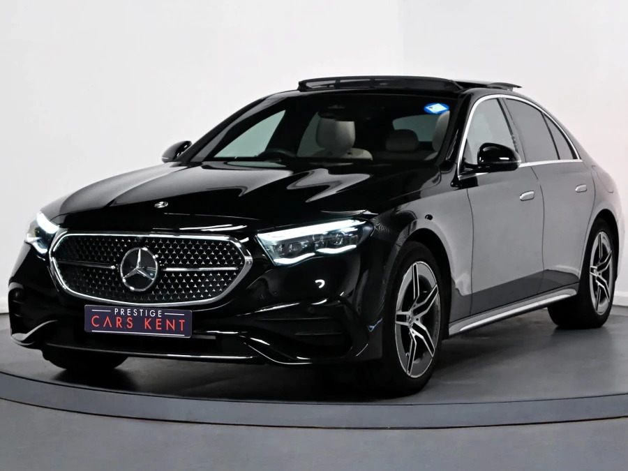 Mercedes-Benz E Class 2.0 E300e 25.4Kwh Amg Line Premium Saloon Pe Black #5