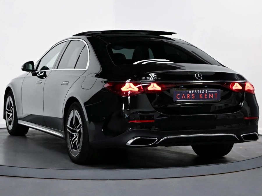 Mercedes-Benz E Class 2.0 E300e 25.4Kwh Amg Line Premium Saloon Pe Black #3