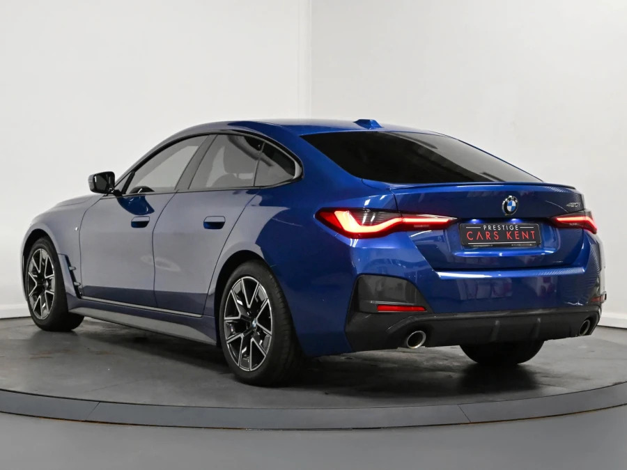 BMW 4 Series Gran Coupe 420I M Sport Gran Coupe Blue #3