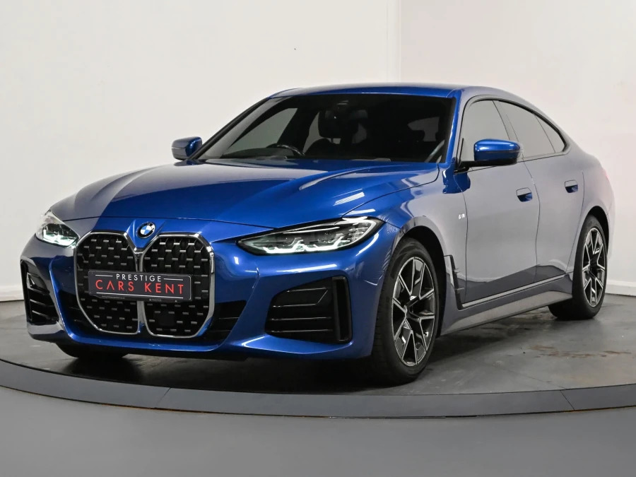 BMW 4 Series Gran Coupe 420I M Sport Gran Coupe Blue #5