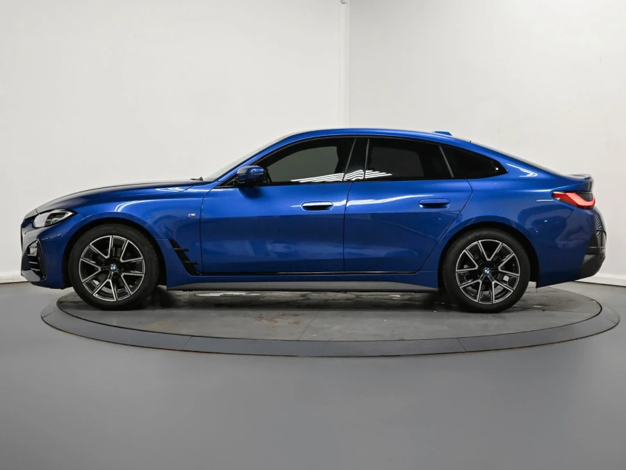 BMW 4 Series Gran Coupe 420I M Sport Gran Coupe Blue #4