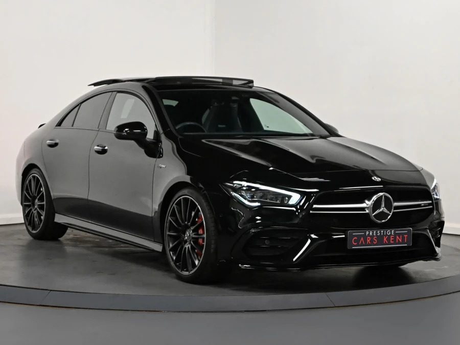 Mercedes-Benz CLA Class 2.0 Cla35 Amg Premium Plus Coupe 7G-d Black